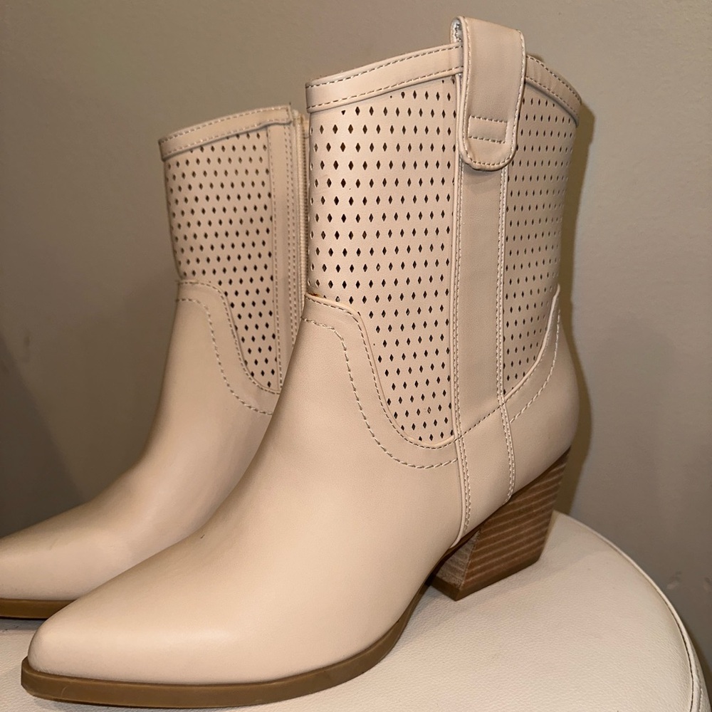 Taupe Booties by Dolce Vita